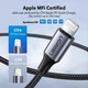 Кабель зарядный Ugreen для iPhone usb-c to lightning cable, 60758 - зображення 2