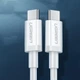 Кабель Ugreen US264 USB 2.0 C M/M ABS Cover 2m White (60520) - изображение 3