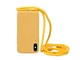 Силіконовий чохол на шнурку Crossbody для iPhone X/Xs (02) Yellow жовтий - зображення 1