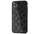Чехол стеклянный Glass Case Louis Vuitton Луи Витон для iPhone 11 (02) Black черный - изображение 1