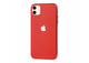 Чохол скляний Glass case для iPhone 11 (01) Red червоний - зображення 1