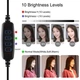 Набор блогера Puluz 4in1 (ring light, mount, phone holder, microphone) (PKT3025L) - изображение 6