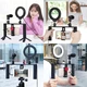 Набор блогера Puluz 4in1 (ring light, mount, phone holder, microphone) (PKT3028) - изображение 8