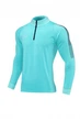 Спортивный костюм детский Europaw Limber Up Kid 2101 Short zipper бирюзово-темно-синий 130-140 europaw521 - изображение 3