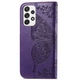 Чехол-книжка с рисунком UniCase Butterfly Pattern для Samsung Galaxy A53 (A536) - Purple - изображение 3