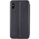 Кожаный чехол-книжка Classy для Xiaomi Redmi 9A Черный Без бренда - изображение 4