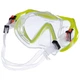 Маска для плавания c термостеклом Zelart Sprinter M166-PVC Yellow-Grey - изображение 4