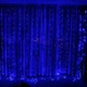 Светодиодная гирлянда Shine Lighting 241-3 штора водопад 240LED 2*2 метра Голубая - изображение 3