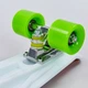 Скейт Пенни Борд Penny My Go Board Abstraction 13-6 с абстракцией White-Green - изображение 6
