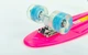 Скейт Пенни Борд Penny Led Wheels 5672-4 розовый со светящимися колесами - изображение 2