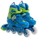 Роликовые коньки Banwei SK-181 35-38 с защитой Blue-Green - изображение 3