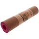 Килимок для фітнесу та йоги пробковий каучуковий Zelart Fit 2433 2x-шаровий 6мм Brown-Pink - зображення 5