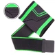 Напульсник эластичный для фиксации запястья Sibote 2505 размер M Black-Green - изображение 2