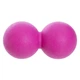 Масажер для спини м'яч масажер DuoBall Rad Roller Zelart 6909 Pink - зображення 2