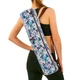 Чехол для коврика сумка для йога коврика Zelart Yoga bag 8365-1 Pink-Blue - изображение 4