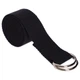 Ремінь для йоги пояс для занять йогою та пілатесу Zelart My Fit Yoga Belt 4943 Black 183 см - зображення 1