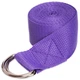 Ремень для йоги пояс для занятий йогой и пилатеса Zelart Yoga Belt 4943 Violet 183 см - изображение 2
