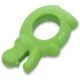 Эспандер кистевой силиконовый Zelart Hippopotamus 5511-40 нагрузка 40LB Green - изображение 1