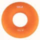 Эспандер кистевой силиконовый кольцо Zelart Jello 2526 нагрузка 50LB Orange - изображение 3