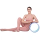 Колесо для йоги массажное кольцо для йоги Zelart Fit Wheel Yoga 2439 Light Blue-Mint - изображение 8