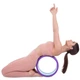 Колесо для йоги масажне кільце для йоги Zelart Fit Wheel Yoga 2436 Purple-Mint - зображення 8