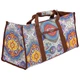 Чехол для коврика сумка для йога коврика Zelart Yoga bag 6971-1 Grey-Orange-Blue - изображение 1