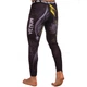 Штаны мужские компрессионные тайтсы мужские Venum Heroe 8229 2XL (180-185см) Black-Grey-Yellow - изображение 3