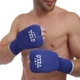 Перчатки для карате удлиненные накладки карате Zelart Velo Fighter Heroe 10019 Blue размер XL - изображение 3