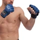 Перчатки для смешанных единоборств кожаные Zelart Velo Fighter 4024 размер XL Blue - изображение 4