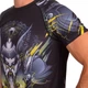 Рашгард мужской с коротким рукавом Venum Viking 8132 размер M (44-46) Black-Grey-Yellow - изображение 3