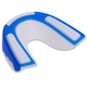 Капа боксерская односторонняя взрослая Zelart 4509 White-Blue - изображение 2
