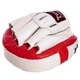 Лапа вигнута шкіряна (2шт) Twins 2054 Red-White - зображення 5
