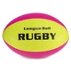 Мяч для американского футбола Zelart Rugby Liga Ball 0391 размер №9 Pink-Neon Yellow - изображение 1