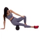 Массажный ролик роллер гладкий Foam Roller Zelart Fit 3586-60 размер 60x15 см Black - изображение 8