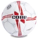 Мяч для футзала Core Attack Grain 040 размер №4 White-Red - изображение 1
