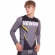 Рашгард мужской с длинным рукавом Venum 9522 размер 2XL (50-52) Grey-Black-Yellow - изображение 2