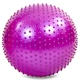 Мяч для фитнеса фитбол полумассажный 85 см Zelart 4437-85 Purple - изображение 2