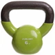 Гиря чугунная с виниловым покрытием Zelart 2680-6 6 кг Green - изображение 1
