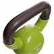 Гиря чугунная с виниловым покрытием Zelart 2680-6 6 кг Green - изображение 4