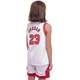 Форма баскетбольная подростковая Zelart NB-Sport Bulls 5351 2XL рост 160-165 см White - изображение 2