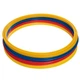 Кольца тренировочные для футбола Zelart 6422-50 12 колец Multicolor - изображение 2
