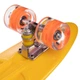 Скейт пенни борд penny cruiser круизер с ручкой Profi 2306-4 желтый со светящимися колесами - изображение 4