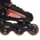 Роликовые коньки раздвижные Zelart Space Racer 2918 размер 33-36 Black-Orange - изображение 5
