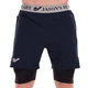 Шорты мужские компрессионные тайтсы Jason 1104 размер 2XL (180-185см) Dark Blue-Black - изображение 3