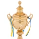 Кубок спортивный с ручками и крышкой приз спортивный SP-Sport 2008C высота 43 см Gold - изображение 3