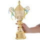 Кубок спортивный с ручками и крышкой приз спортивный SP-Sport Heroe 884C высота 35 см Gold - изображение 4