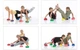 Полусфера массажная балансировочная Balance Kit My Fit 4939 красная - изображение 2