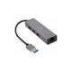 Адаптер USB-A to Gigabit Ethernet, 3 Ports USB 3.1 Gen1 Cablexpert (A-AMU3-LAN-01) - изображение 1