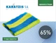 Сетка затеняющая Karatzis 65% 6х10 м Желто-голубая (5203458763403) - изображение 2