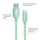Дата кабель USB 2.0 AM to Type-C mint ColorWay (CW-CBUC003-MT) - зображення 2
